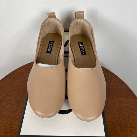 New Senso Daphne Ballet Flats in Butterscotch Leather Women's Size EU 37 - Picture 2 of 8